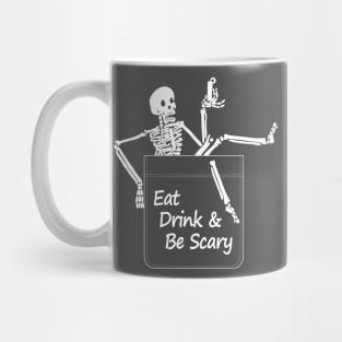 Pocket Skeleton for Halloween Fans Mug